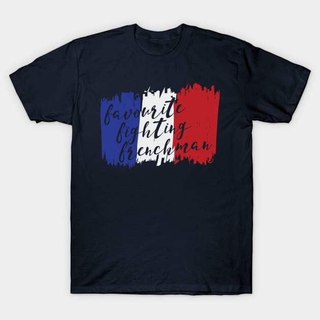 Favourite Fighting Frenchman T-Shirt by savvymavvy